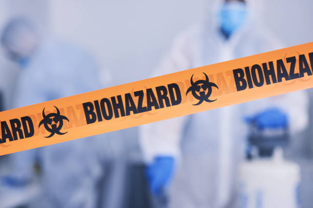 Professional Hoarding Cleanup technician working in Washington Crossing, PA